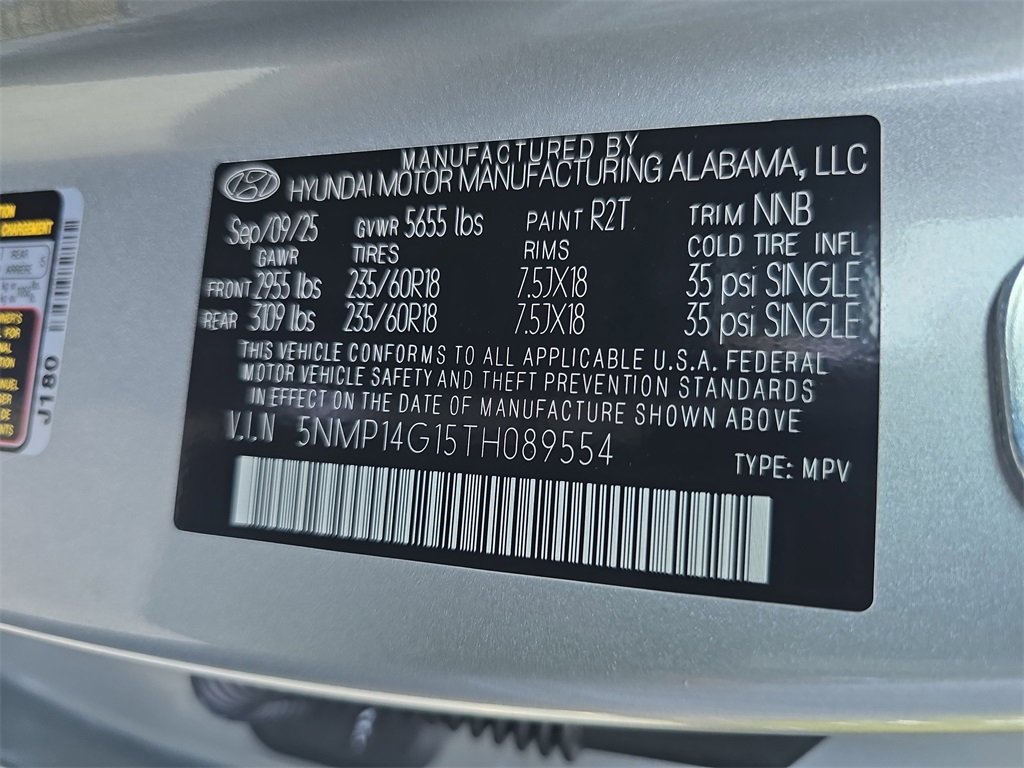 New 2026 Hyundai Santa Fe SE image 37