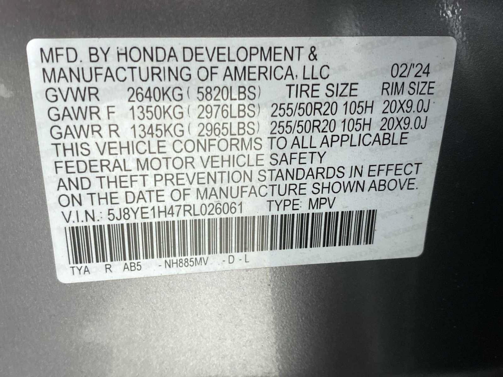 Certified 2024 Acura MDX SH-AWD w/ Technology Package image 21