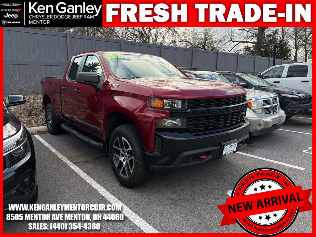 Used 2019 Chevrolet Silverado 1500 Custom Trail Boss w/ Custom Convenience Package image 1