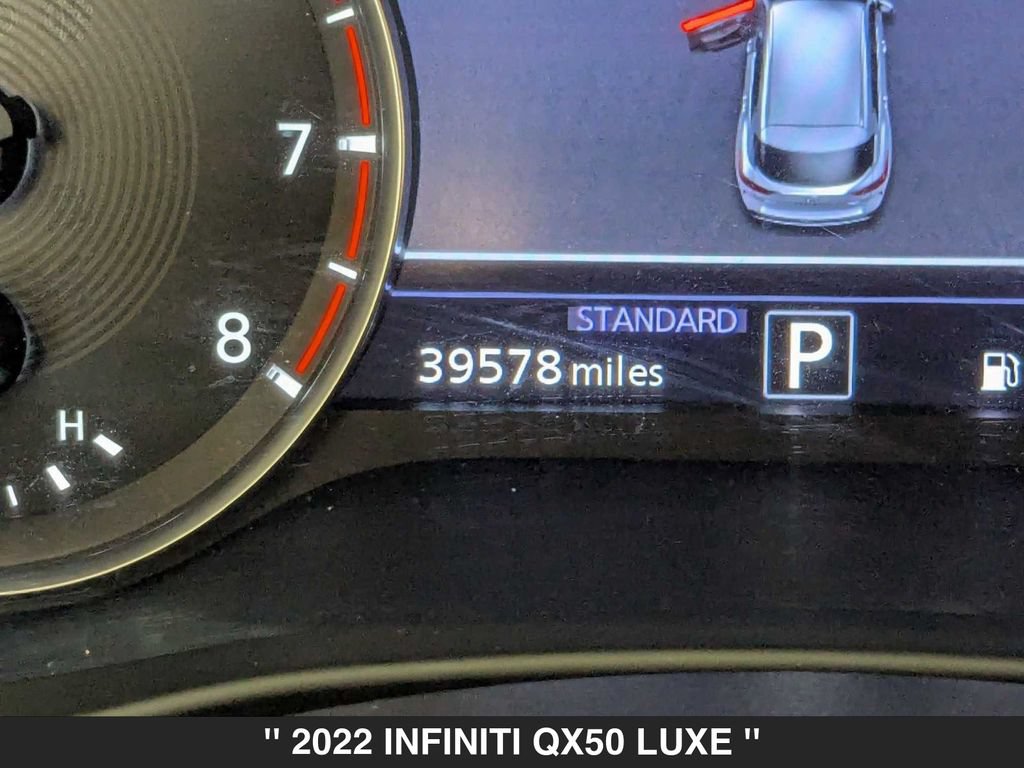 Used 2022 INFINITI QX50 Luxe w/ Appearance Package AWD/4WD image 19