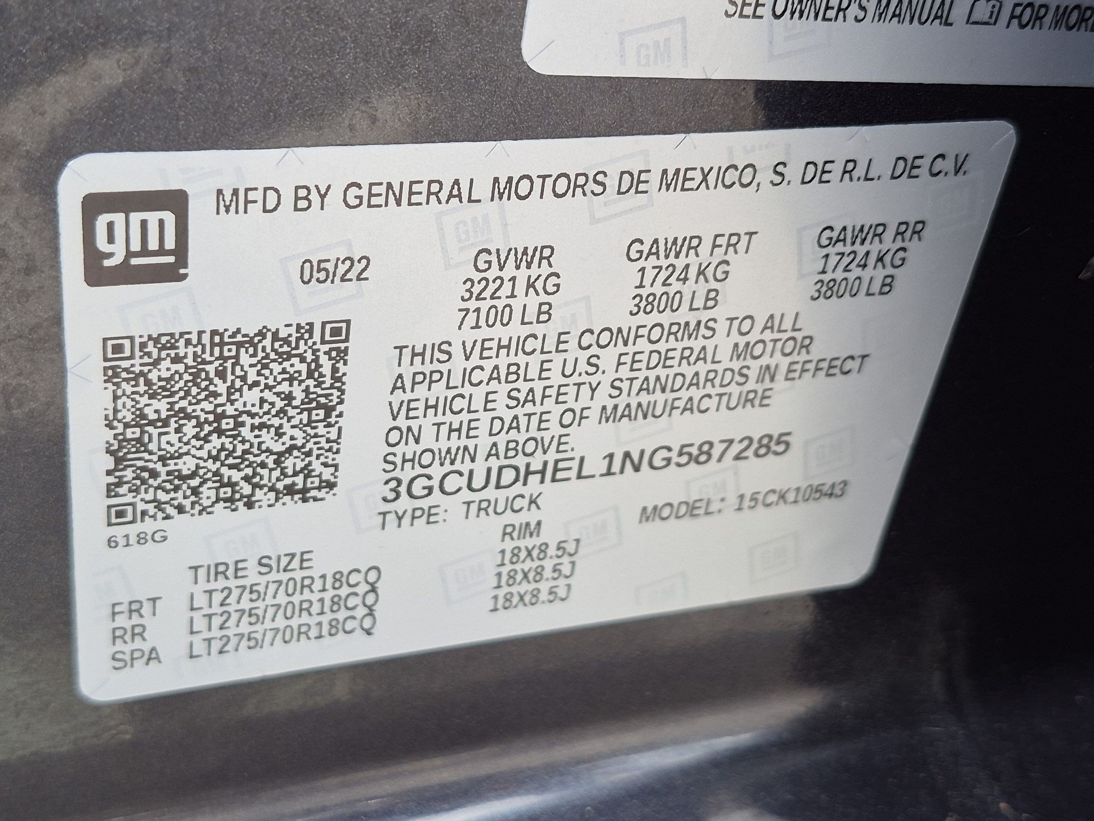 Certified 2022 Chevrolet Silverado 1500 ZR2 w/ Technology Package AWD/4WD image 35