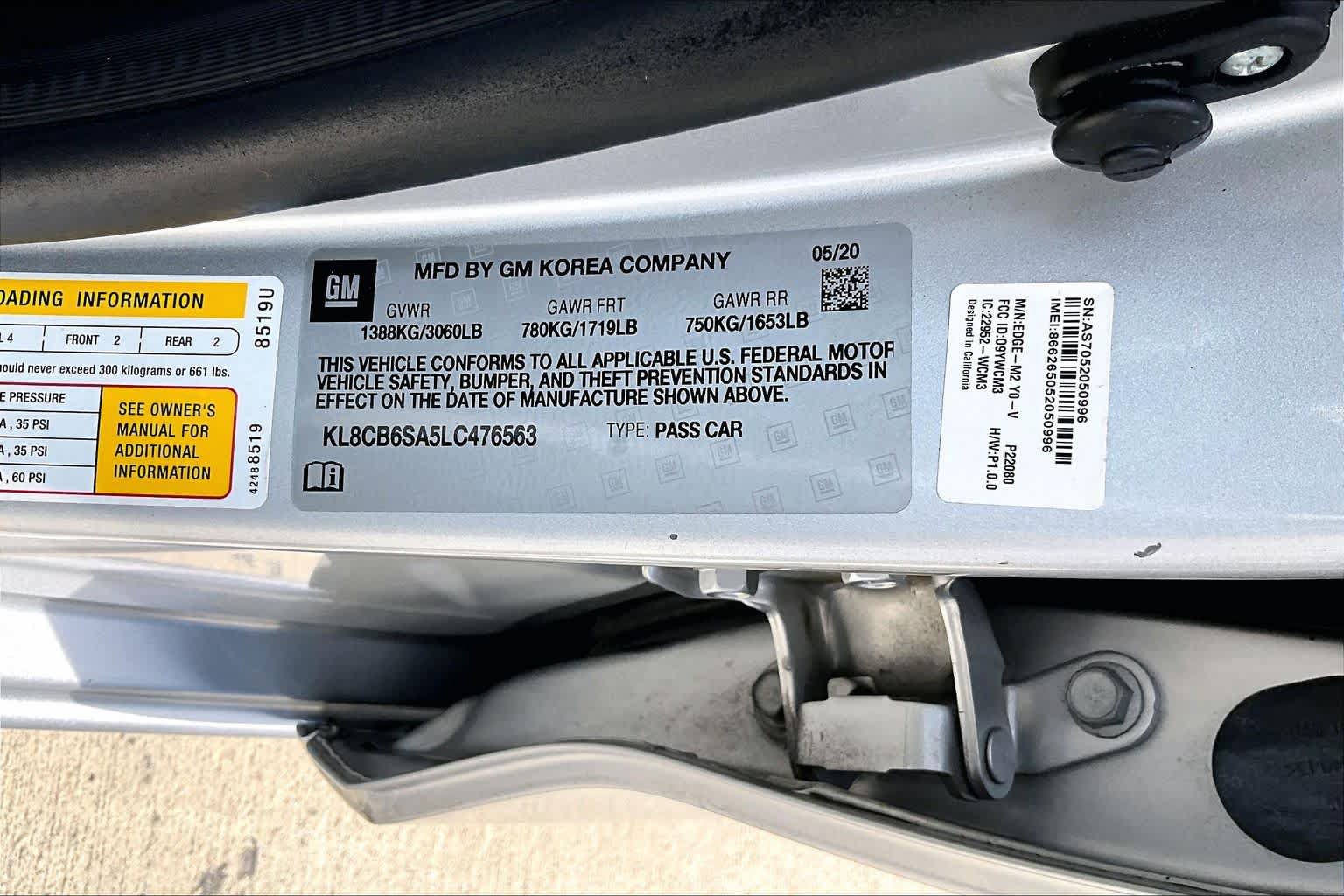 Used 2020 Chevrolet Spark LS FWD image 34