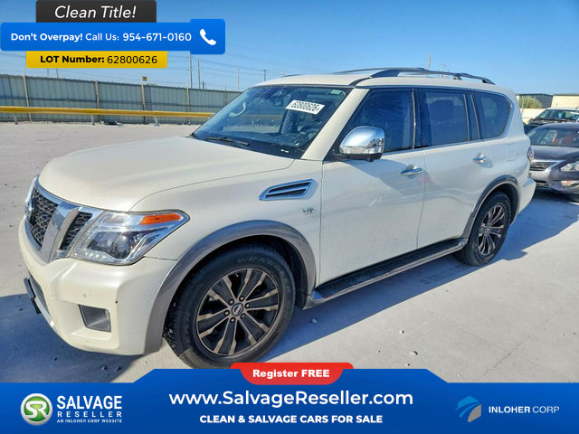 Used 2018 Nissan Armada Platinum w/ Captain Seat Package