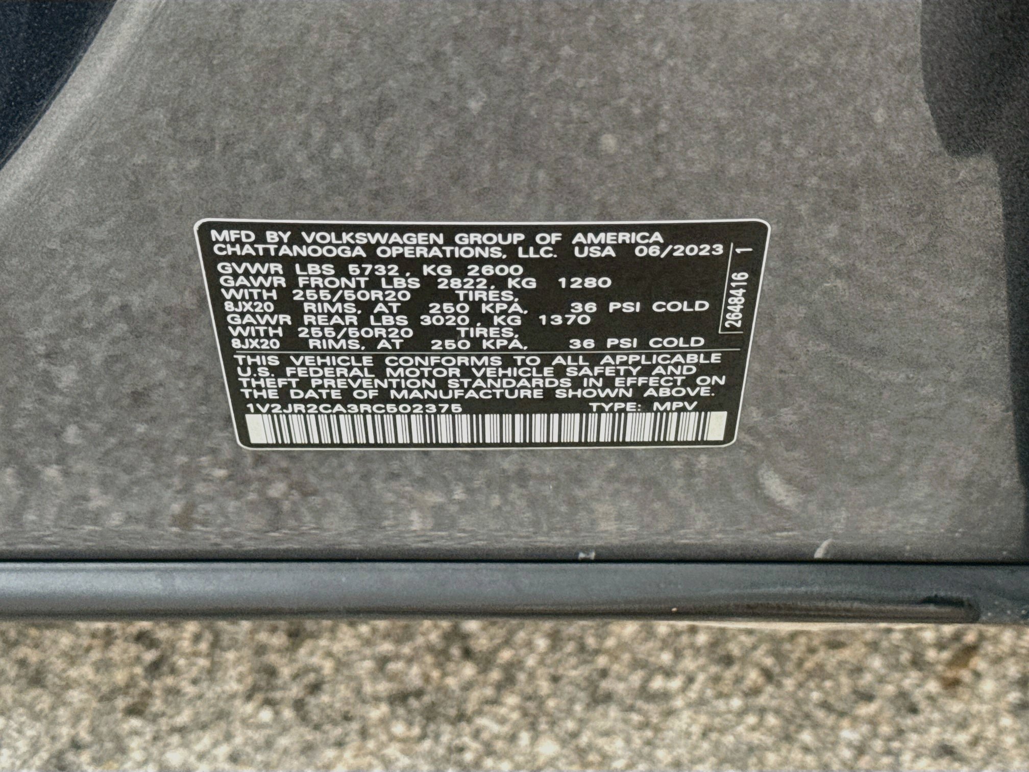 Used 2024 Volkswagen Atlas SE w/ Panoramic Sunroof Package FWD image 37