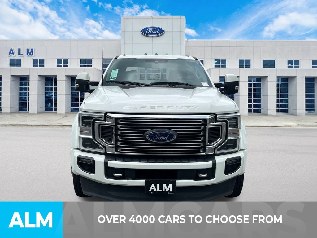 Used 2022 Ford F450 Limited w/ Snow Plow Prep Package AWD/4WD image 2
