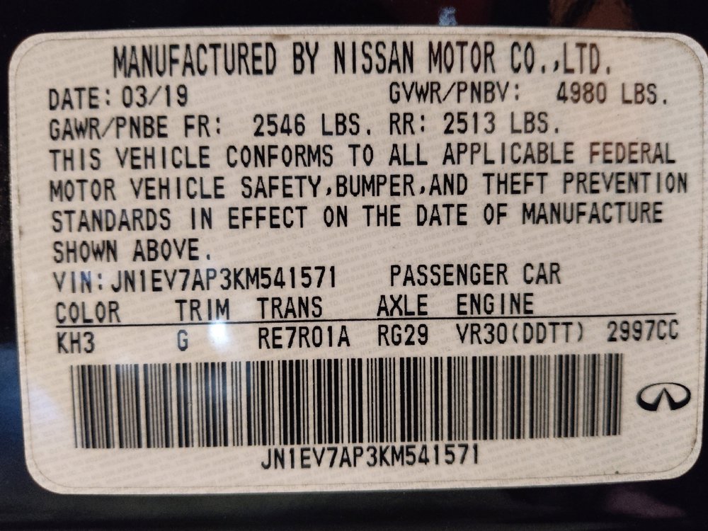 Used 2019 INFINITI Q50 Signature Edition RWD image 33