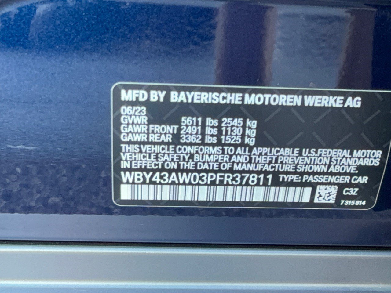 Certified 2023 BMW i4 eDrive35 w/ Premium Package RWD image 31