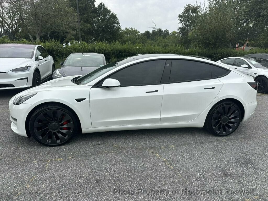 Used 2022 Tesla Model 3 Performance AWD/4WD image 2