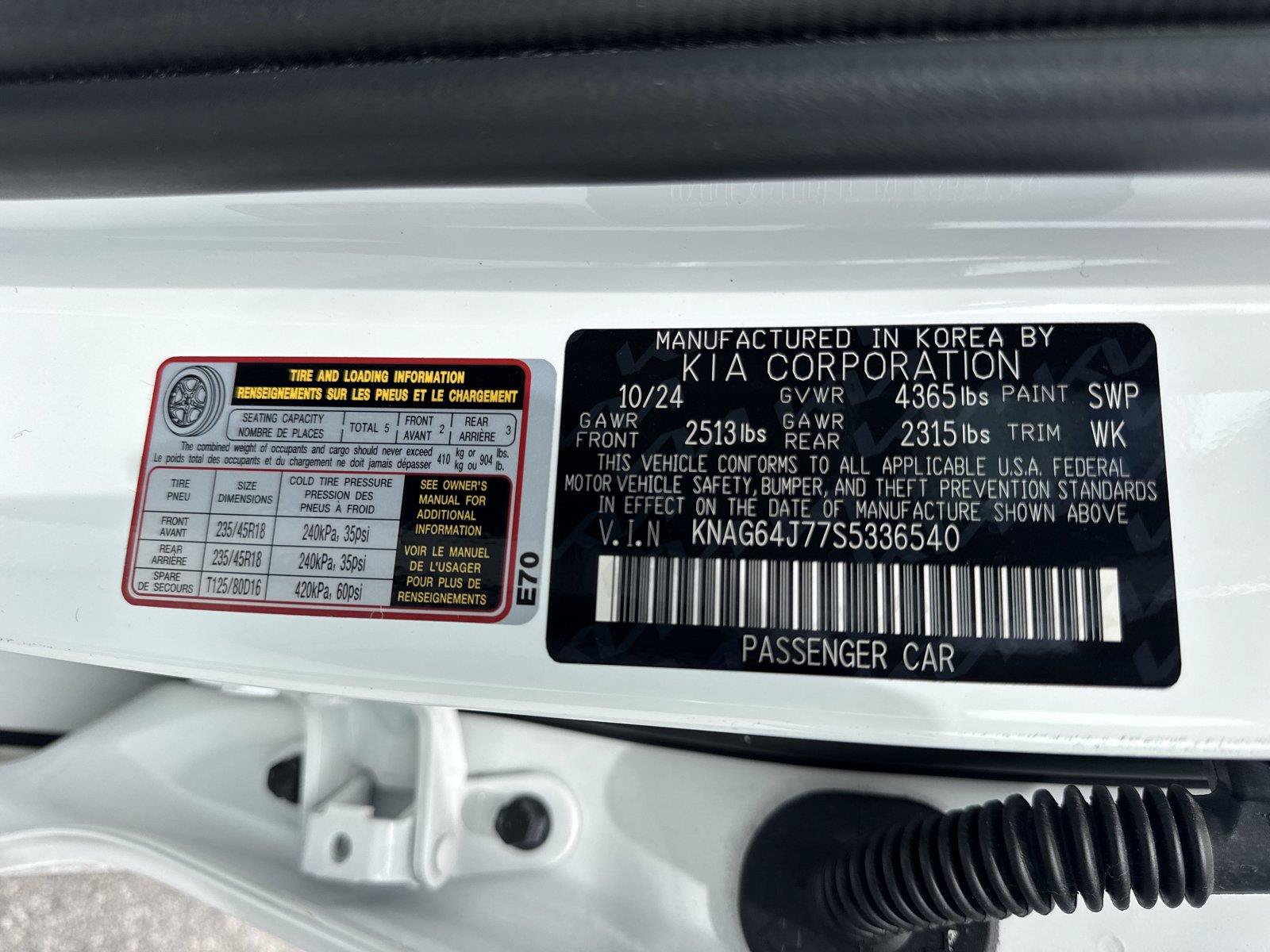 Used 2025 Kia K5 GT-Line FWD image 26