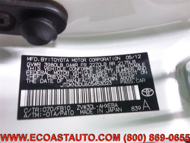 Used 2012 Toyota Prius Two FWD image 20