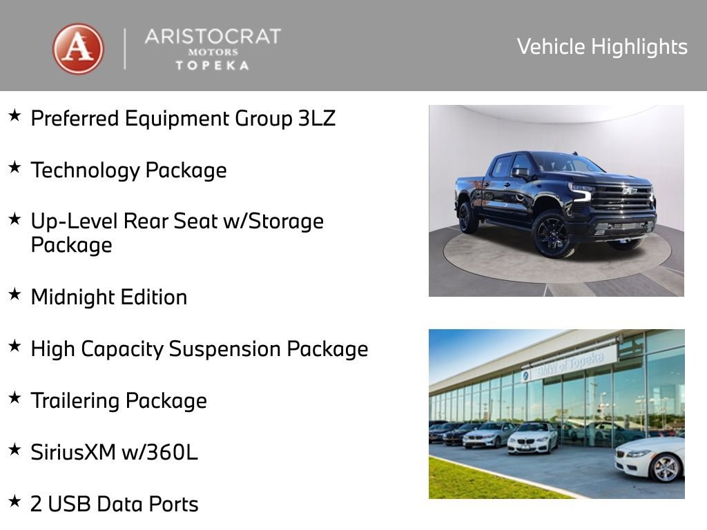 Used 2024 Chevrolet Silverado 1500 High Country w/ Midnight Edition video 2