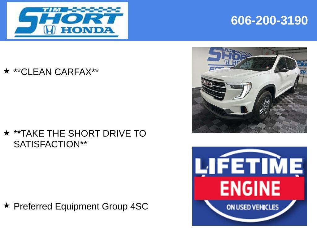 Used 2025 GMC Acadia Elevation image 4