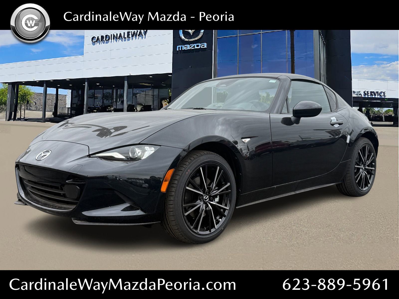 New 2025 MAZDA MX-5 Miata RF Grand Touring w/ Weather Package