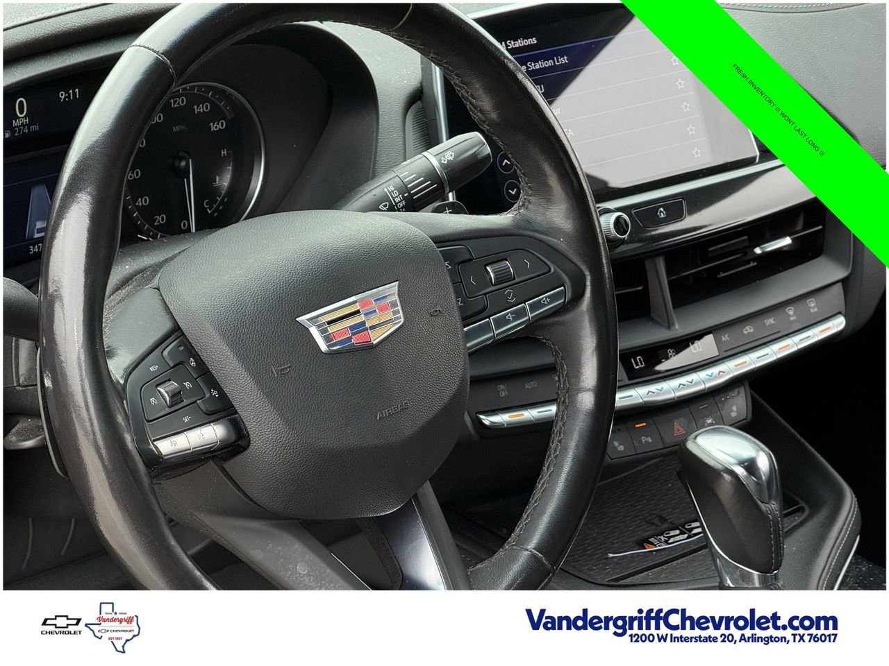 Used 2023 Cadillac CT4 Luxury w/ Sun And Sound Package RWD image 10