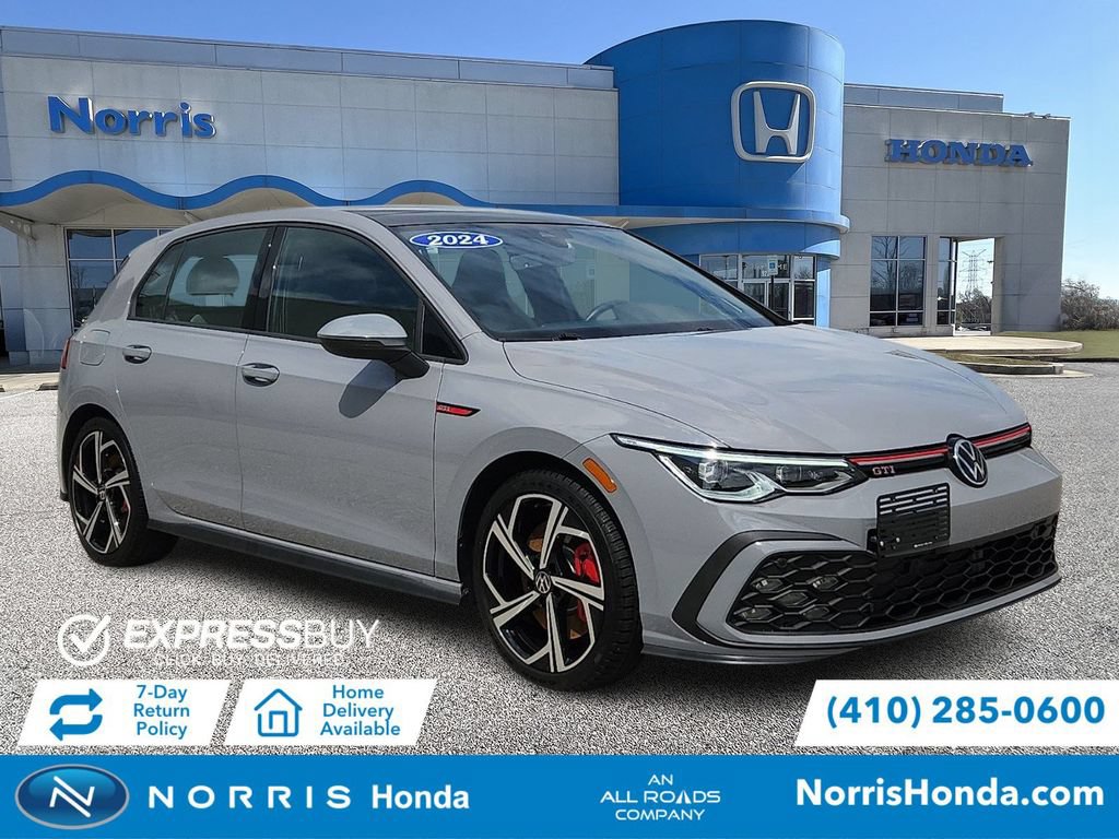 Used 2024 Volkswagen GTI SE w/ SE Leather Seats Package