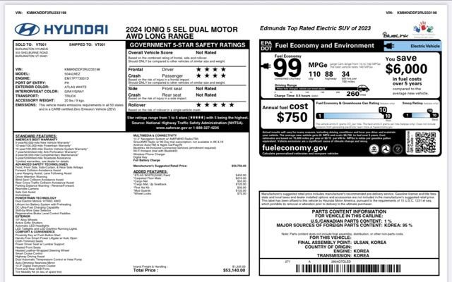 Used 2024 Hyundai Ioniq 5 SEL image 14