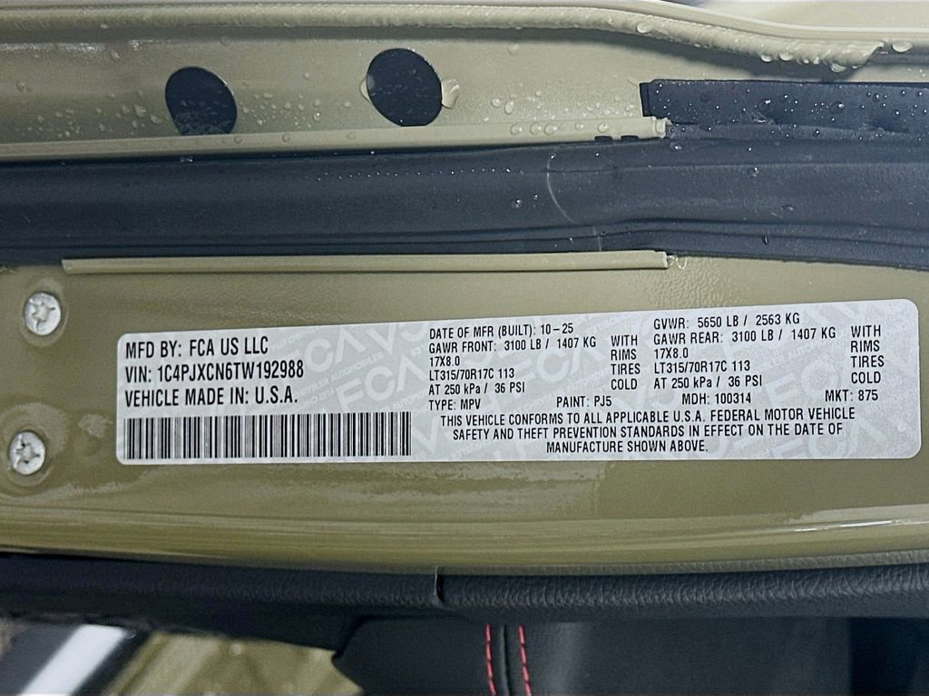 New 2026 Jeep Wrangler Rubicon image 18