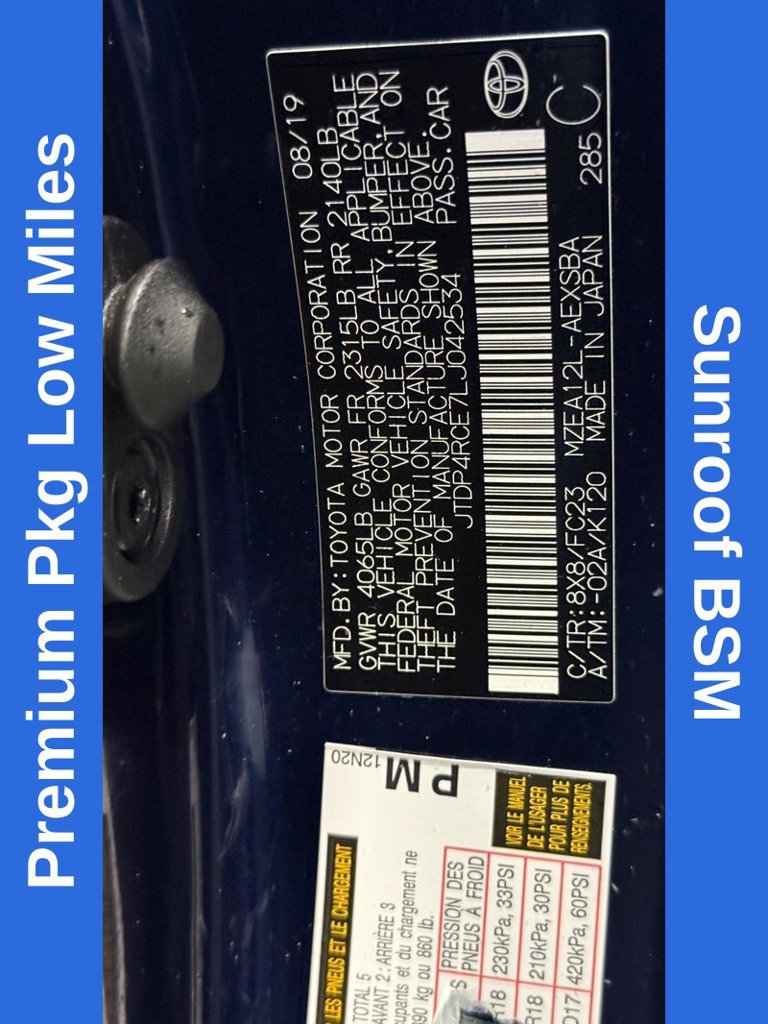Used 2020 Toyota Corolla SE w/ SE Premium Package FWD image 30