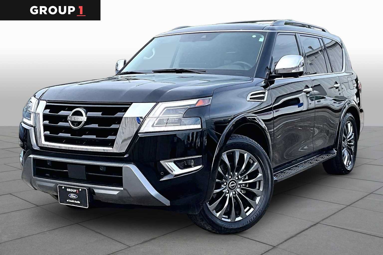 Used 2023 Nissan Armada Platinum w/ Captain's Chairs Package