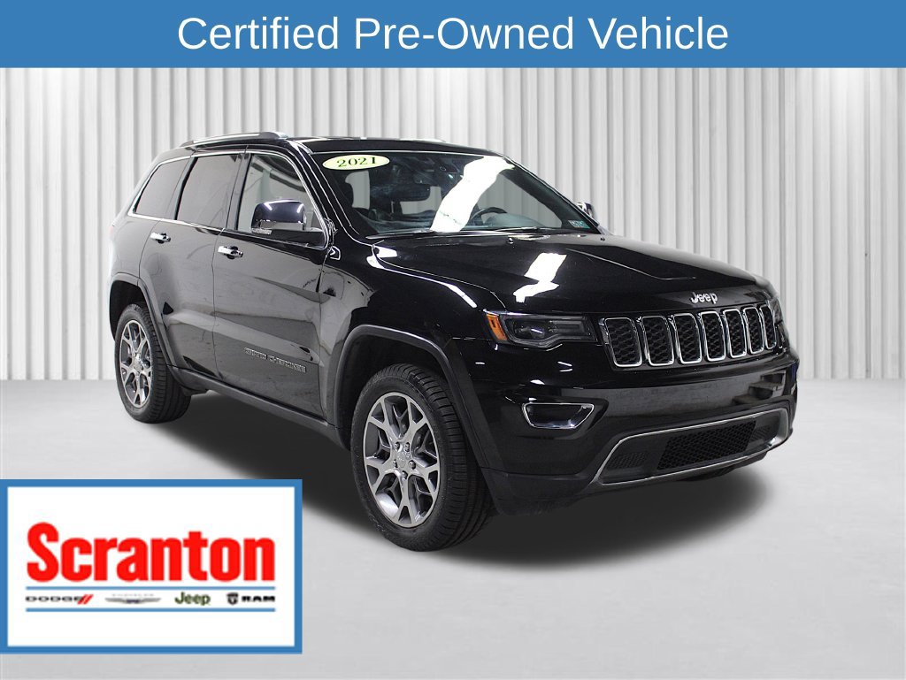 Certified 2021 Jeep Grand Cherokee Limited w/ Luxury Group II