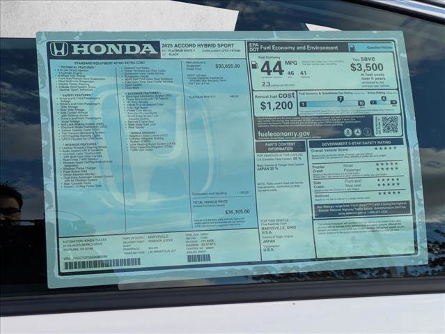 New 2025 Honda Accord Sport image 17