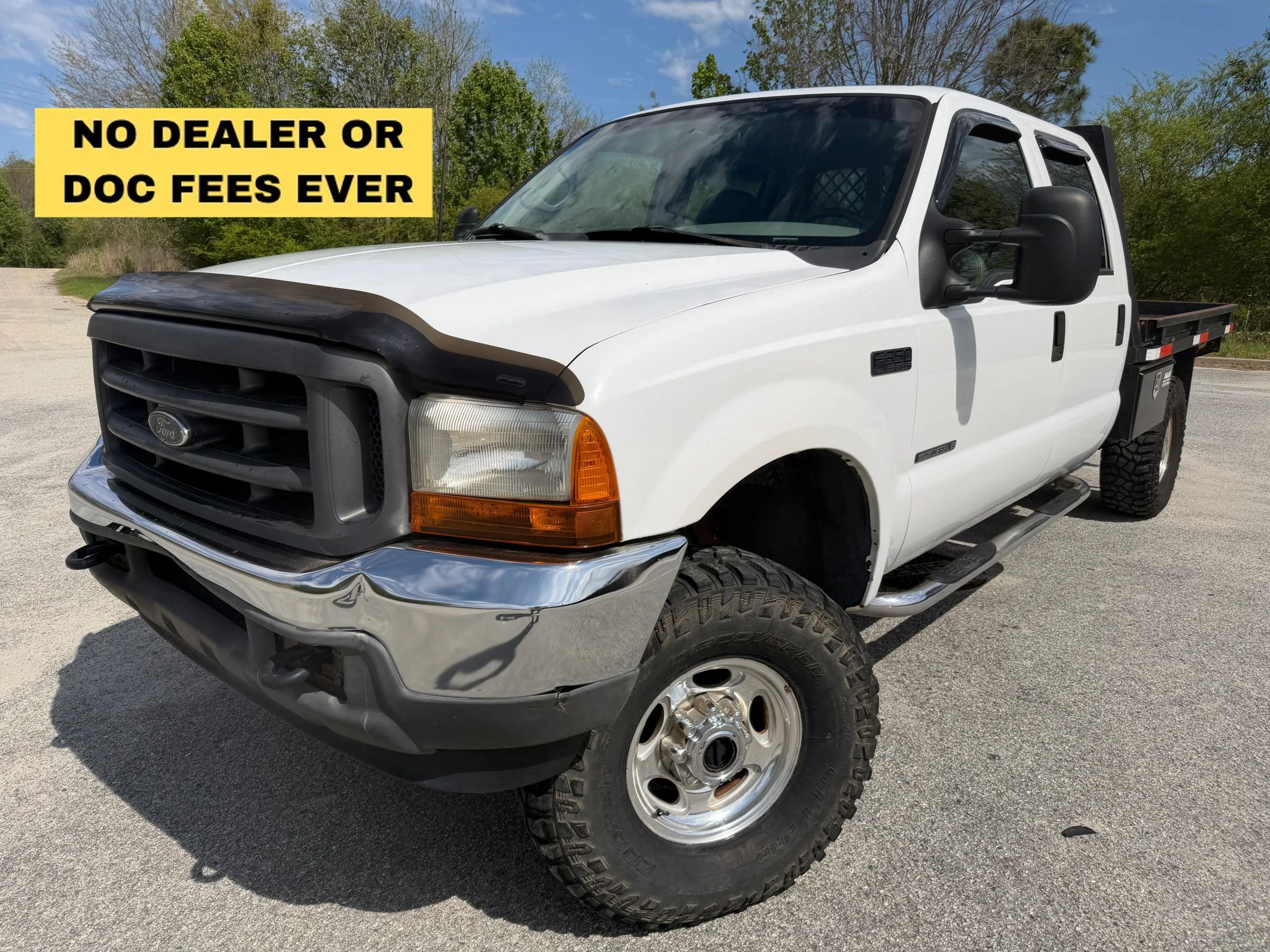 Used 2001 Ford F350 4x4 Crew Cab Super Duty image 1