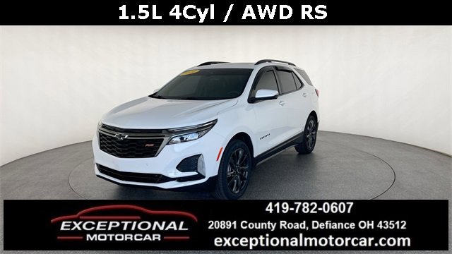 Used 2022 Chevrolet Equinox RS w/ Infotainment Package