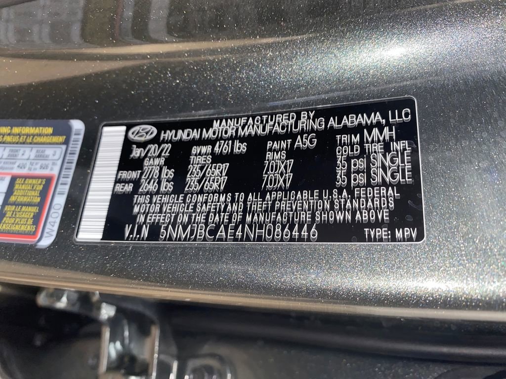 Used 2022 Hyundai Tucson SEL w/ Cargo Package AWD/4WD image 27