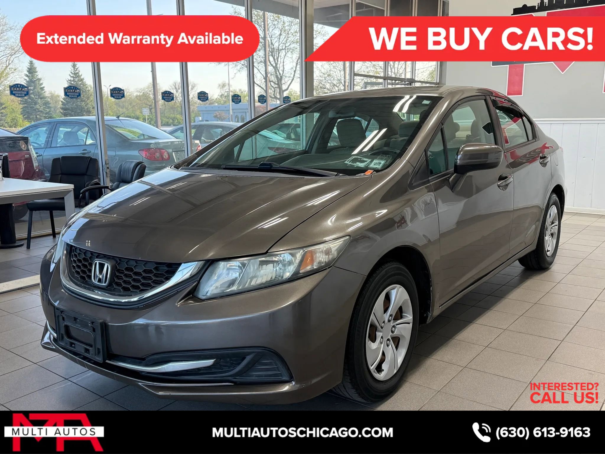 Used 2014 Honda Civic LX image 8