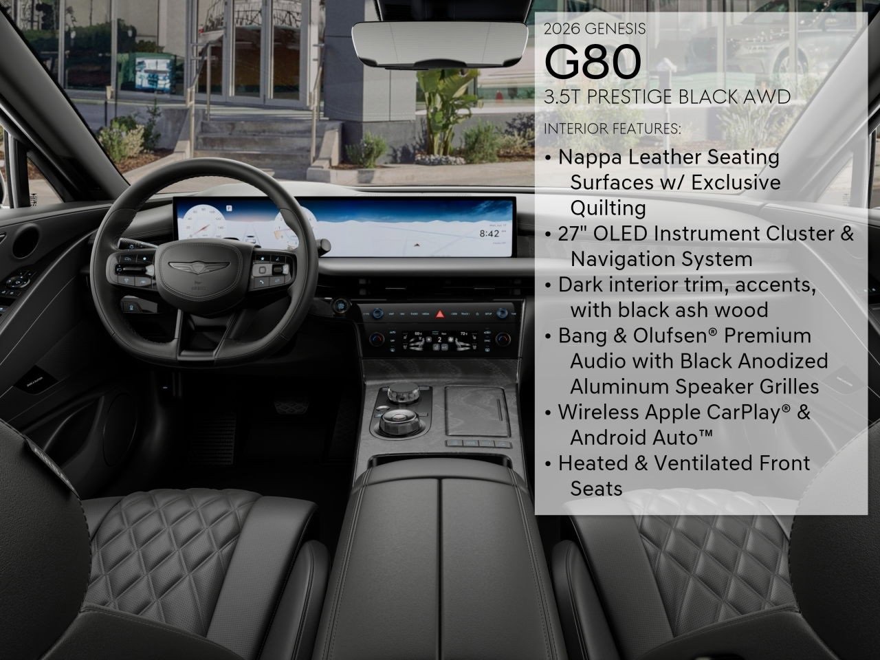 New 2026 Genesis G80 3.5T Prestige image 18