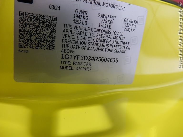 Used 2024 Chevrolet Corvette Z06 RWD image 28