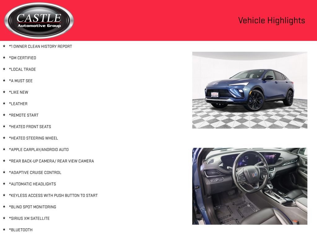 Used 2024 Buick Envista Sport Touring w/ Convenience I Package FWD image 3