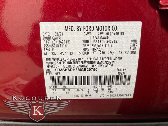 Used 2021 Ford Explorer XLT w/ Equipment Group 202A image 26