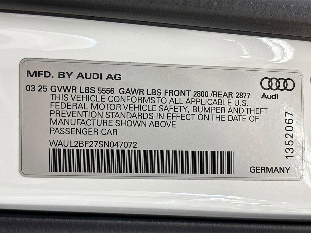 New 2025 Audi A6 Premium Plus image 25