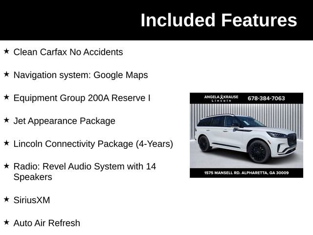 New 2026 Lincoln Aviator Reserve w/ Jet Appearance Package image 6