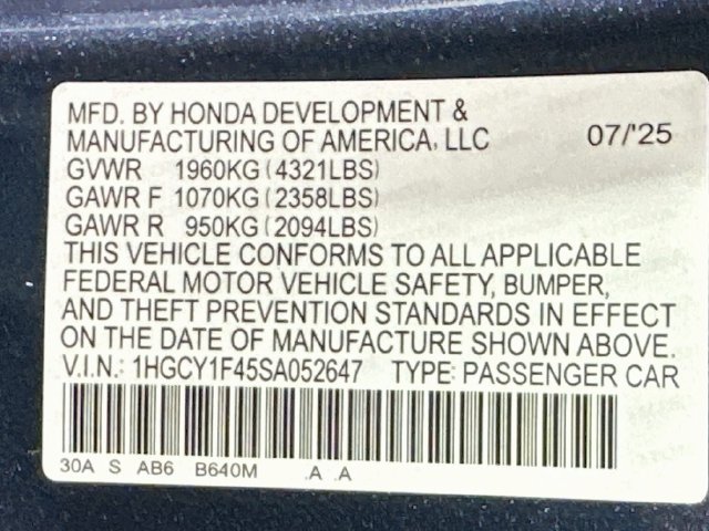 Used 2025 Honda Accord SE image 33