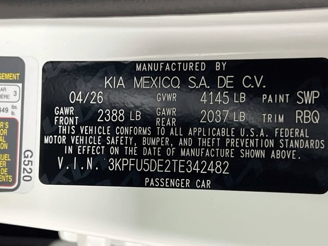 New 2026 Kia K4 GT-Line w/ GT-Line Premium Package FWD image 33