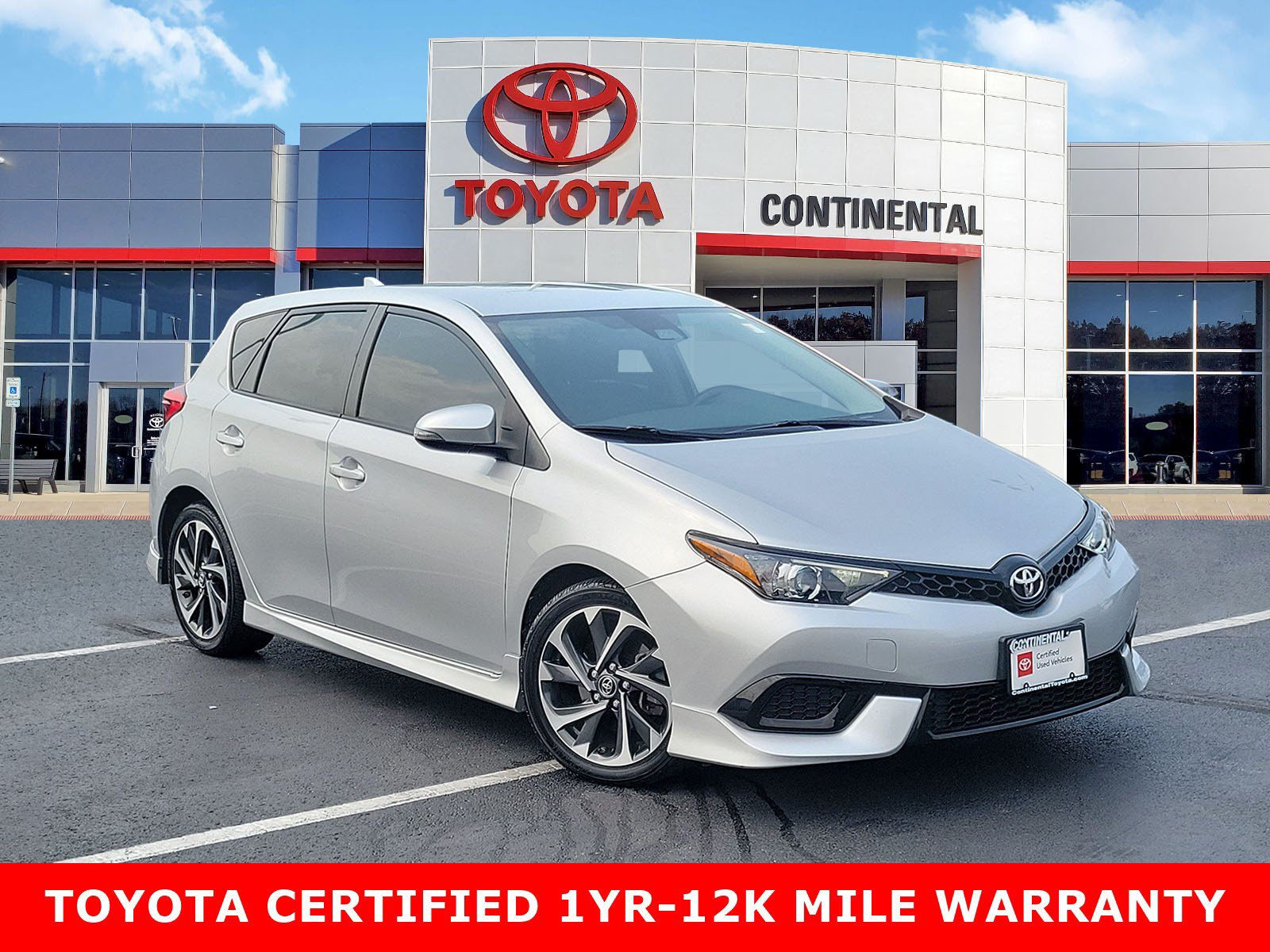 Certified 2018 Toyota Corolla iM w/ All-Weather Mat Package FWD image 1