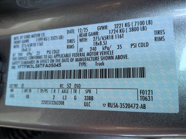 New 2026 Ford F150 XLT w/ Equipment Group 302A MID image 15