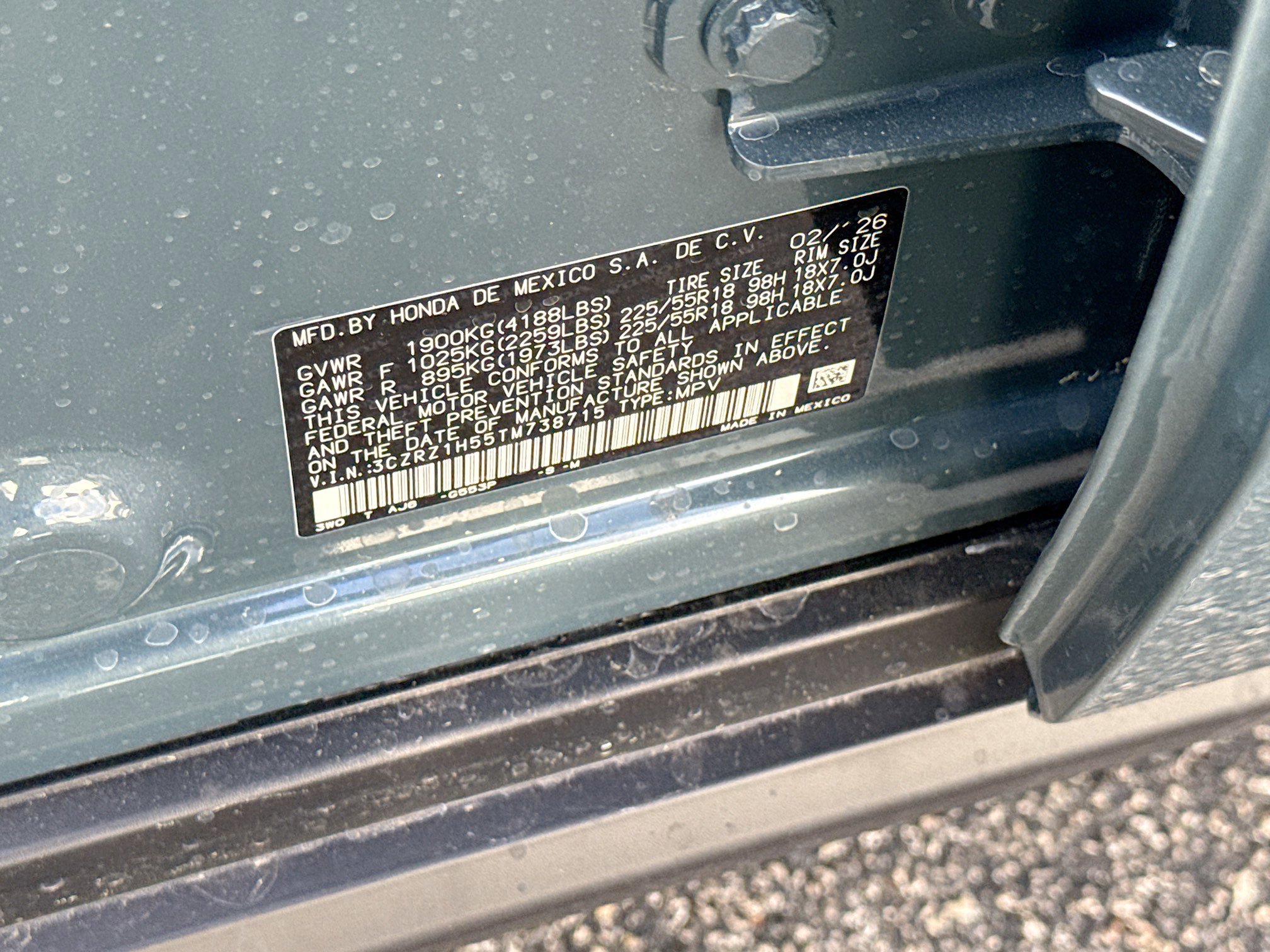 New 2026 Honda HR-V Sport image 26