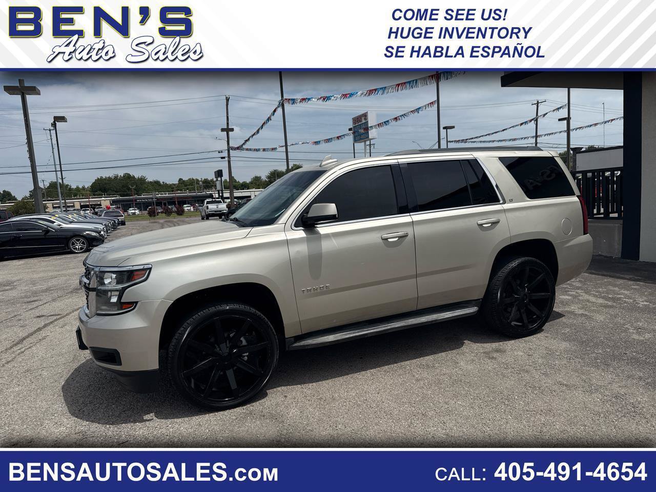 Used 2015 Chevrolet Tahoe LT RWD image 1