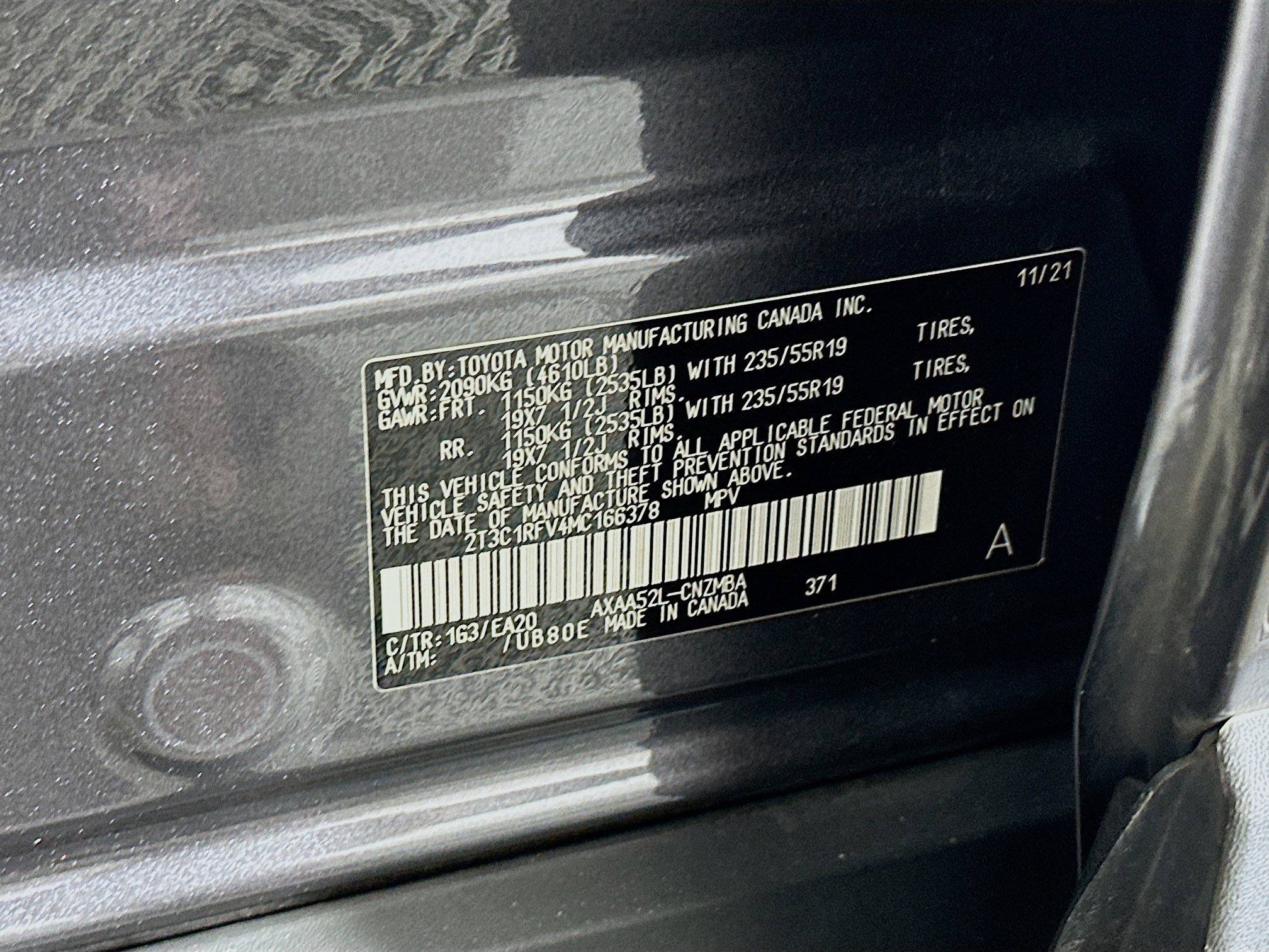 Used 2021 Toyota RAV4 XLE Premium FWD image 12