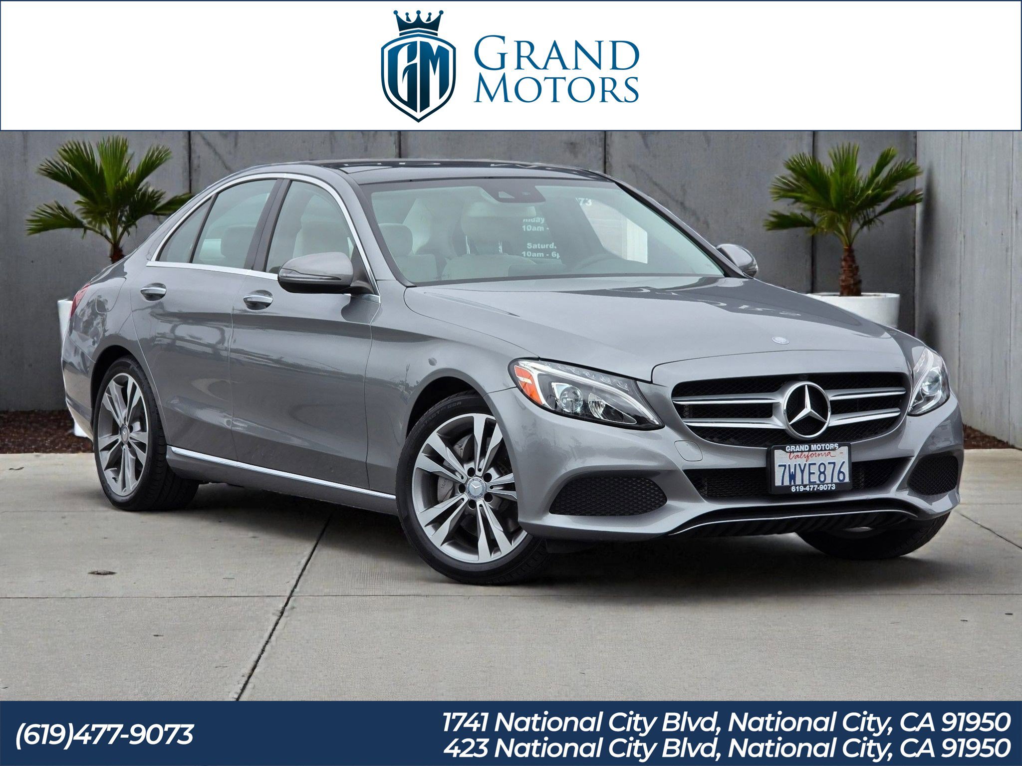 Used 2016 Mercedes-Benz C 350e Sedan w/ Multimedia Package