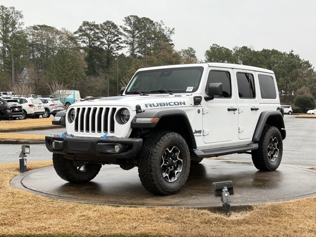 Used 2021 Jeep Wrangler Unlimited Rubicon 4xe w/ Steel Bumper Group image 2