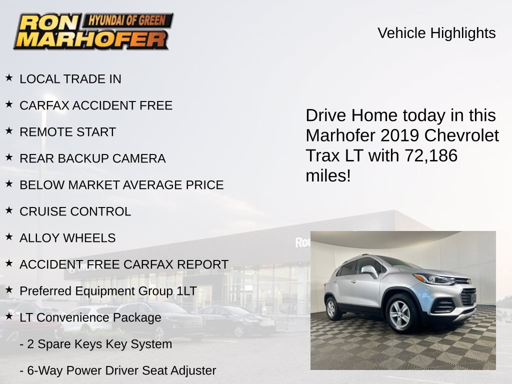 Used 2019 Chevrolet Trax LT w/ LT Convenience Package FWD image 15