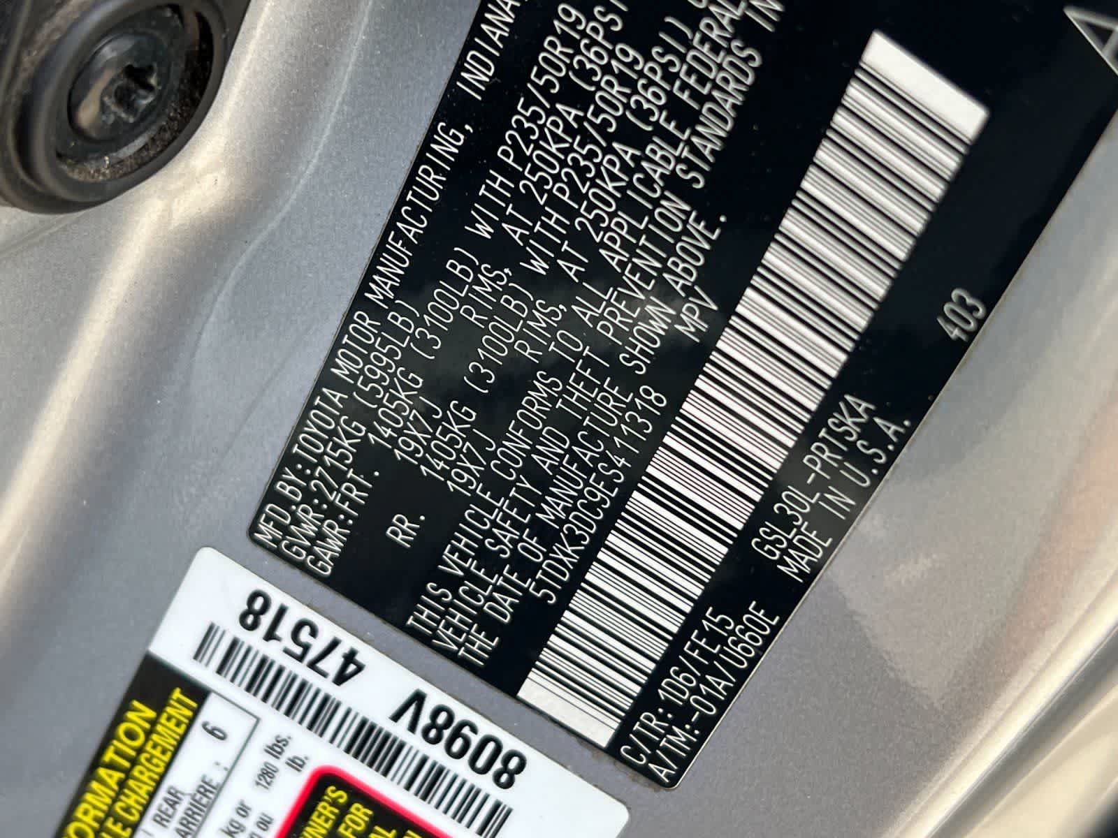 Used 2014 Toyota Sienna SE FWD image 31
