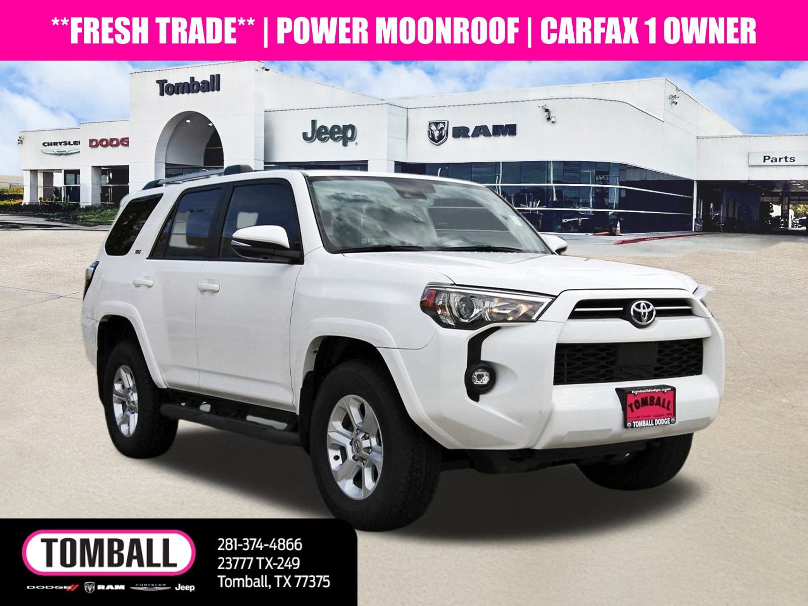 Used 2022 Toyota 4Runner SR5 Premium w/ Moonroof Package