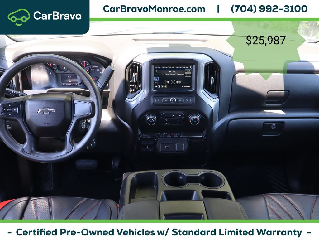 Certified 2019 Chevrolet Silverado 1500 Custom Trail Boss w/ Custom Convenience Package AWD/4WD image 18
