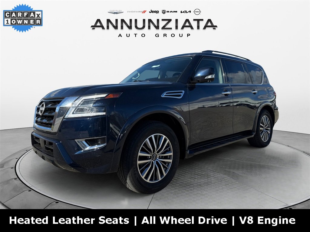Used 2023 Nissan Armada SL w/ Captain's Chairs Package