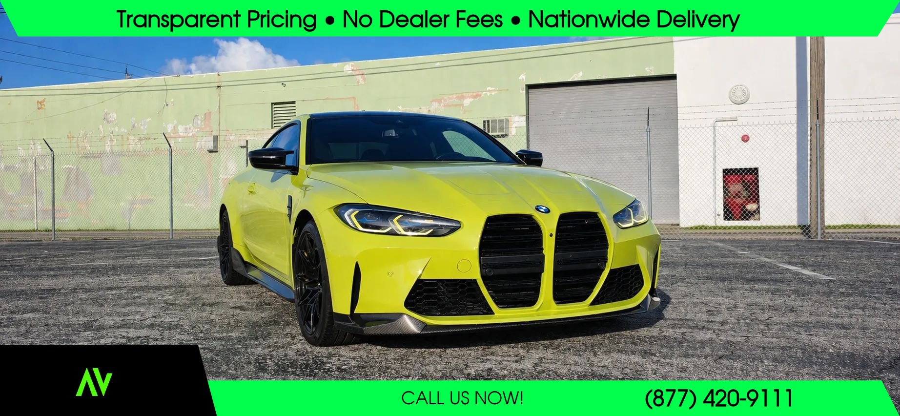 Used 2021 BMW M4 Coupe w/ Executive Package image 1